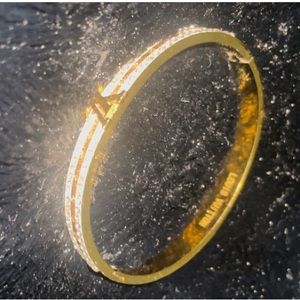 Louis Vuitton gold bracelet